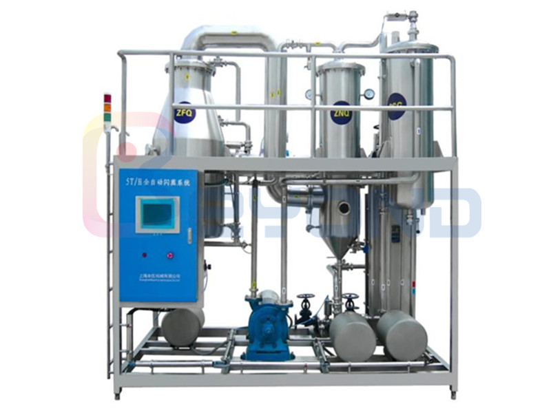 閃蒸脫氣系統 Flash evaporator and degassing machine